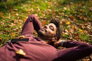 Relaxed Young Man - Music & Nature